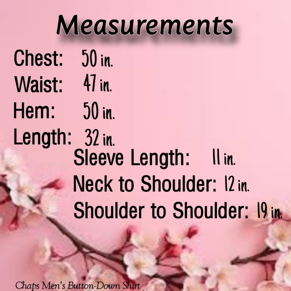 Chaps Mens' XL Tropical Short Sleeve Button Down Shirt Palm Tree Sailboat Print - Picture 6 of 6